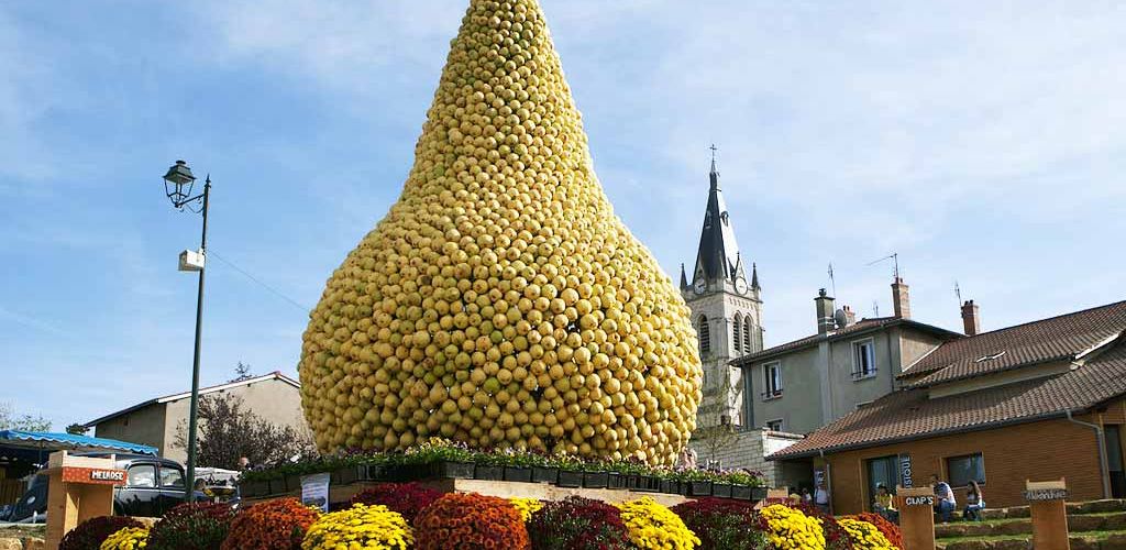 Fête de la poire à Chasselay (Rhône)